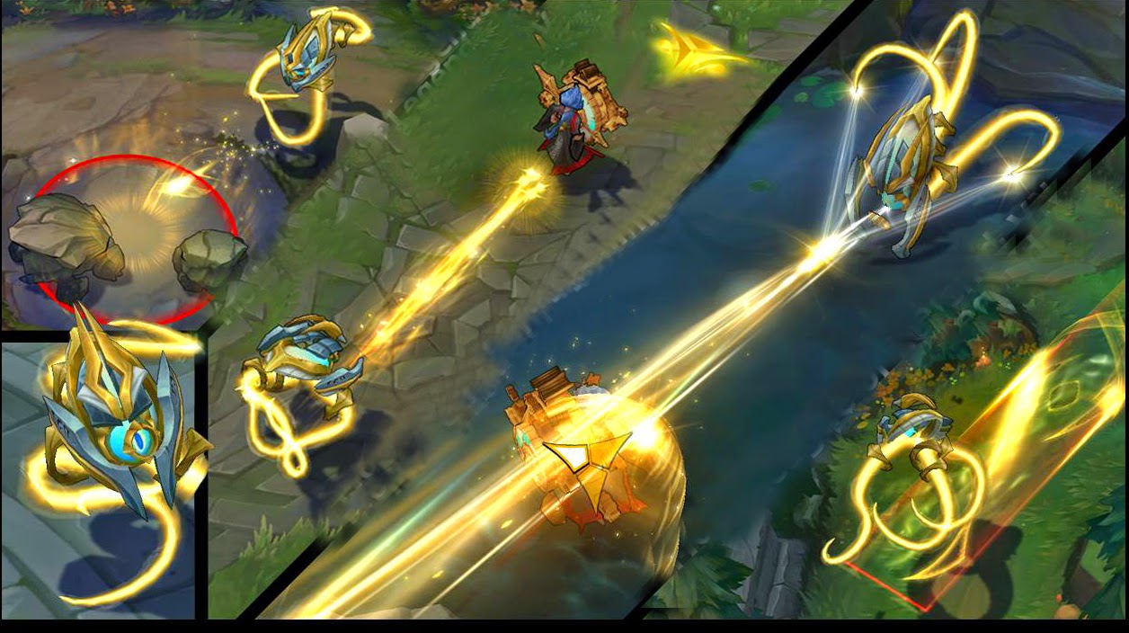 Mod Skin League of Legends 2015 [Mod Skin Combo] Combo Anime 5